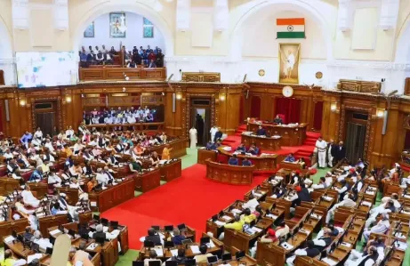 उत्तर प्रदेश विधानसभा का बजट सत्र शुरू, राज्यपाल के अभिभाषण के बाद सदन कल तक स्थगित