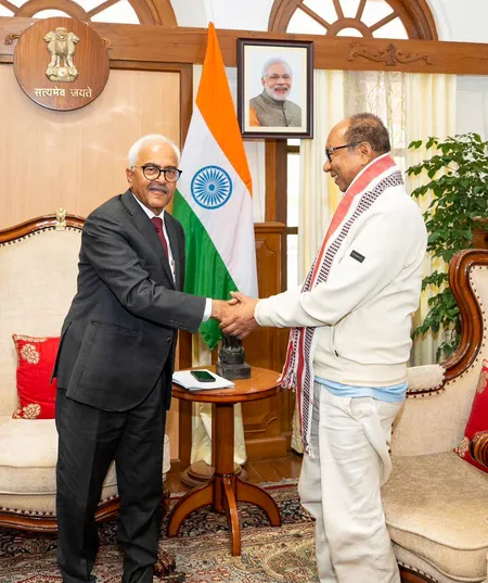 युमनाम खेमचंद सिंह ने ली मणिपुर के सीएम पद की शपथ, नेमचा किपगेन और लोसी दिखो बने डिप्टी सीएम