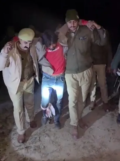 बरेली में पुलिस मुठभेड़, दो शातिर बदमाश घायल अवस्था में गिरफ्तार