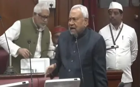 बिहार विधान परिषद में विपक्ष का हंगामा, सीएम नीतीश ने कहा- इन लोगों पर कार्रवाई हो