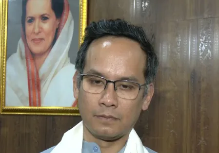 '4 हजार एकड़ की जमीन से जनता का ध्यान भटकाने की कोशिश,' सीएम के आरोप पर बोले सांसद गौरव गोगोई