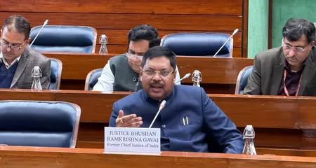 पूर्व CJI गवई का बड़ा बयान: 'एक देश, एक चुनाव' से नहीं बदलेगा संविधान का मूल ढांचा