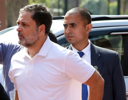 मानहानि मामला: भारी सुरक्षा के बीच सुल्तानपुर कोर्ट में पेश हुए राहुल गांधी, अमित शाह पर टिप्पणी का है आरोप