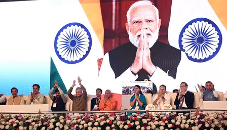 पीएम मोदी ने किया इंडिया चिप लिमिटेड फैक्ट्री का भूमि पूजन, कहा- 'सेमीकंडक्टर इकोसिस्टम का बड़ा सेंटर बनेगा यूपी'