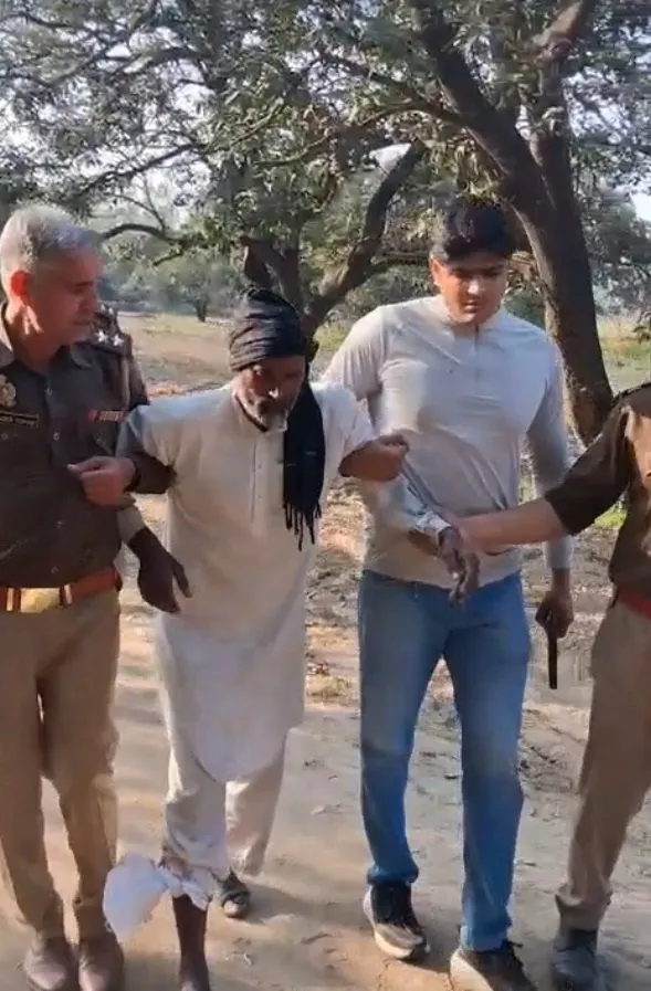 सहारनपुर: मुठभेड़ में गौकशी के आरोपी को घायल अवस्था में गिरफ्तार, अवैध तमंचा और गोवंश बरामद