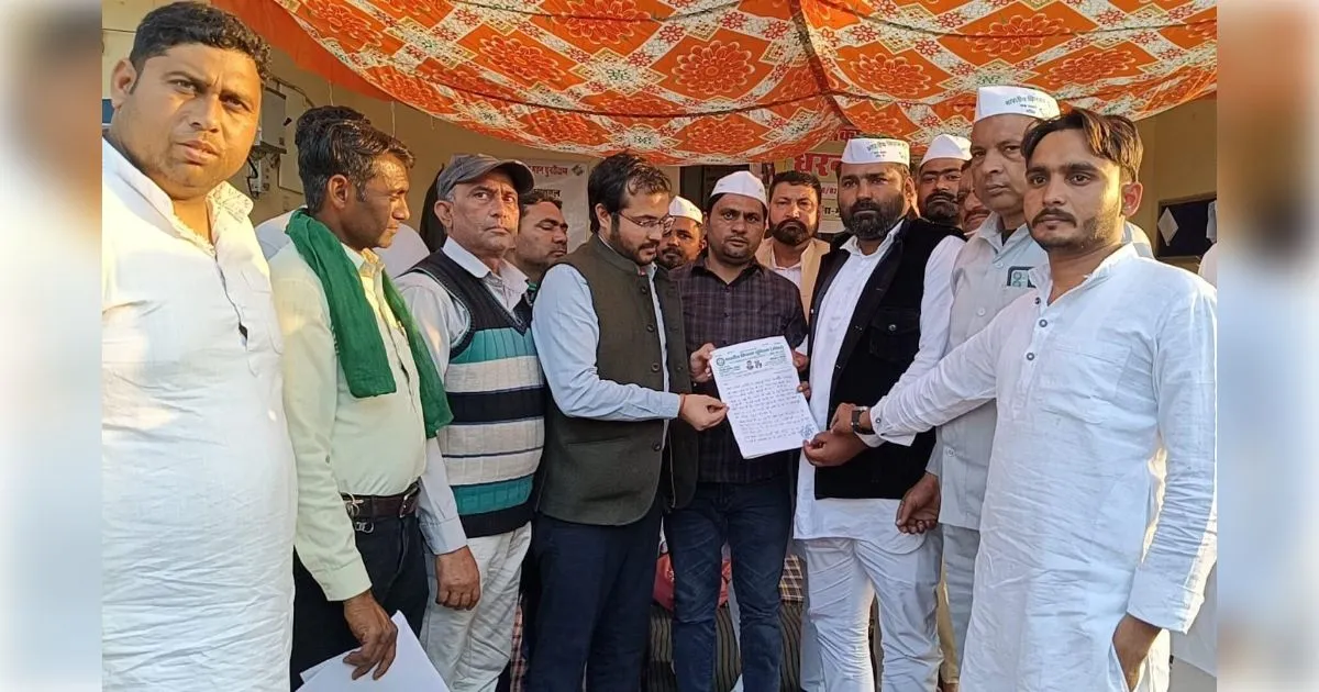 भाकियू तोमर का सदर तहसील में 5 दिन से जारी धरना समाप्त: प्रशासन ने झुकाया सिर, सभी मांगें मानीं