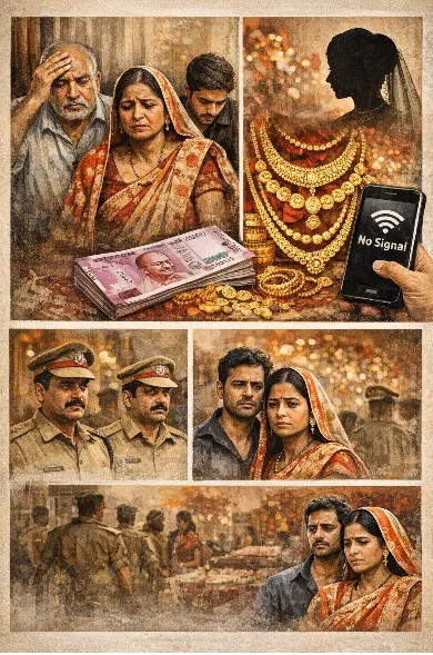 मुजफ्फरनगर में शादी के नाम पर लाखों की ठगी, जेवरात-नकदी लेकर दुल्हन पक्ष फरार