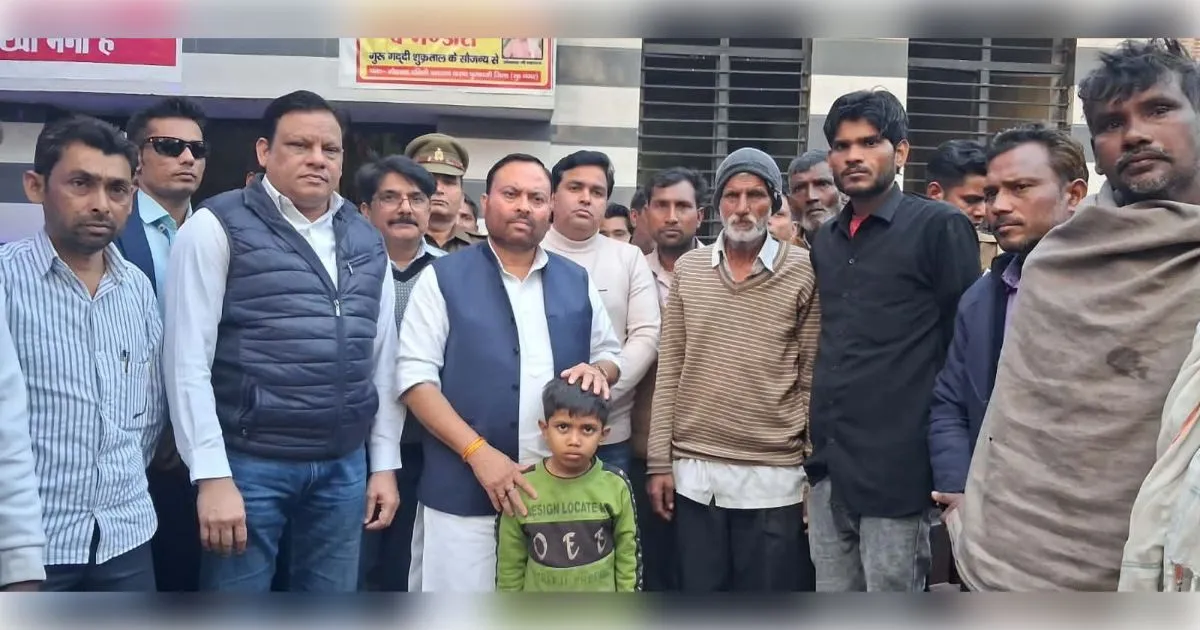 पुरकाजी: मृतक सोनू के परिजनों से मिले कैबिनेट मंत्री अनिल कुमार; न्याय और आर्थिक सहायता का दिया भरोसा