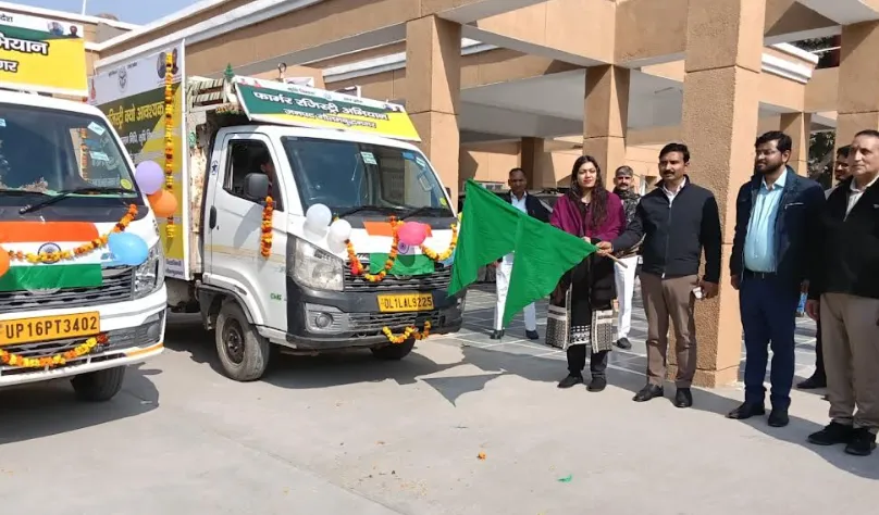 नोएडा में किसानों को फार्मर रजिस्ट्री करवाने के लिए प्रचार अभियान शुरू