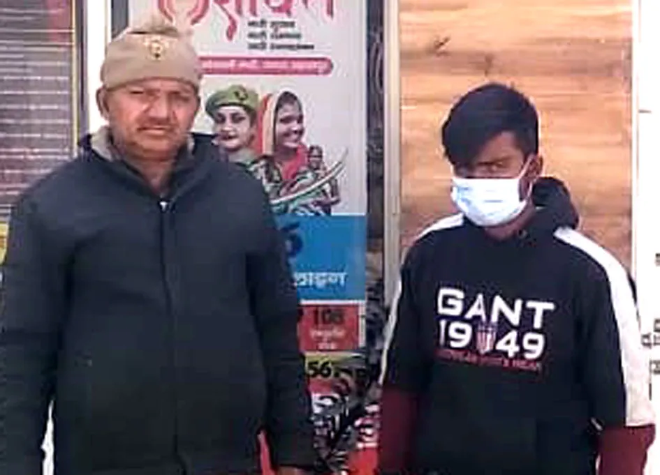 सहारनपुर: थाना मण्डी पुलिस ने शराब तस्कर को दबोचा, अवैध देशी शराब बरामद