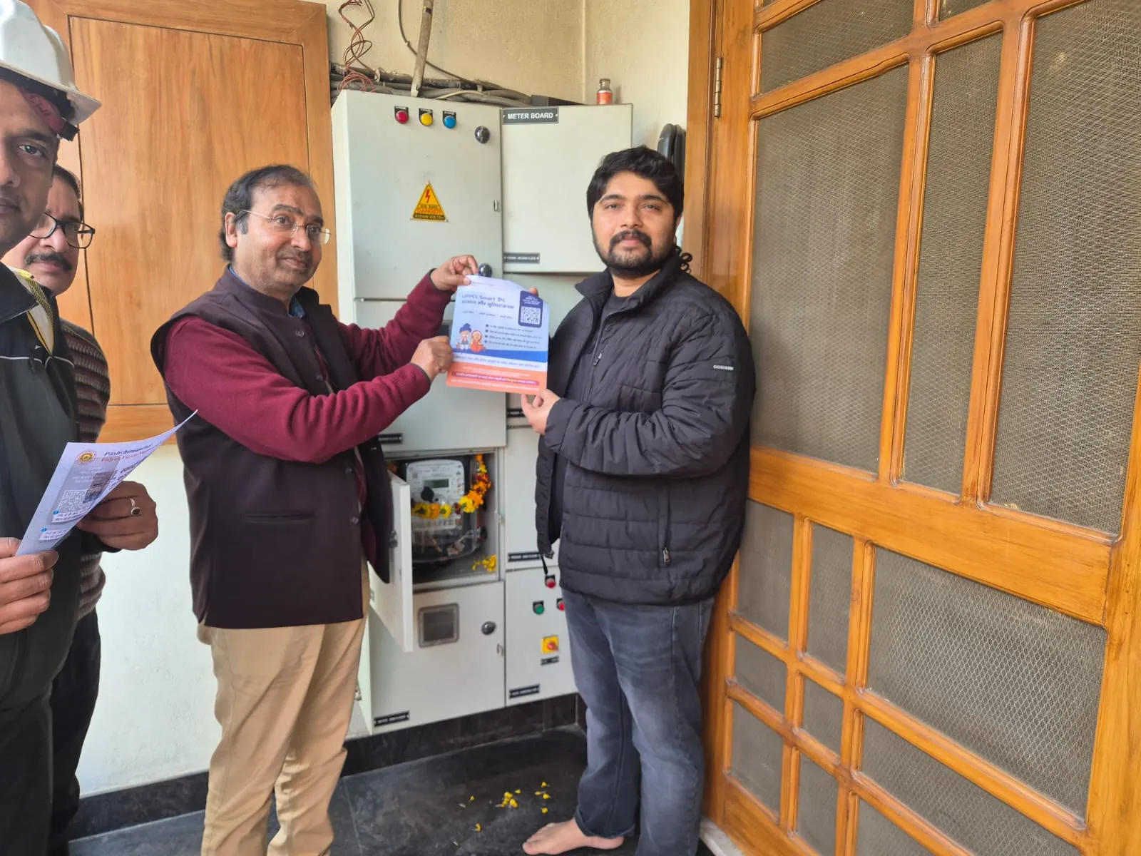 उप्र के मंत्री सुनील कुमार शर्मा के आवास पर लगा स्मार्ट मीटर