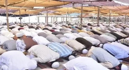 रोजेदारों ने अदा की रमजान के दूसरे जुम्मे की नमाज, मुरादाबाद में दिखी अकीदत और खुशी की झलक