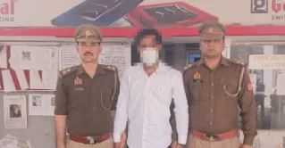 गाजियाबाद में हथियार के साथ हिस्ट्रीशीटर गिरफ्तार, इलाके में रौब जमाने के लिए हाथ में थाम रखा था तमंचा
