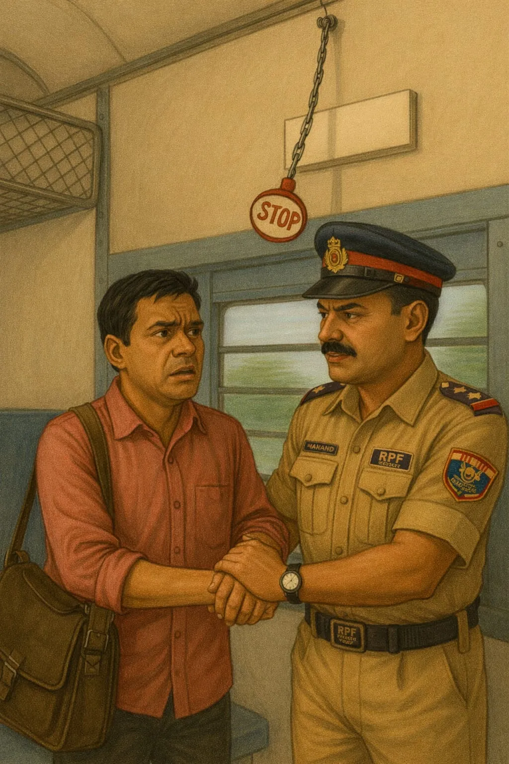 झांसी रेल मंडल : अलार्म चेन पुलिंग पर सख्ती, 261 लाेगाें से वसूला गया 37 हजार रुपये जुर्माना