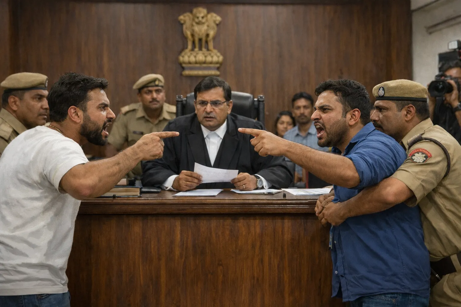 बिजनौर: उम्रकैद की सजा के बाद दोषियों ने जज को दी धमकी, कोर्ट परिसर में मचा हड़कंप