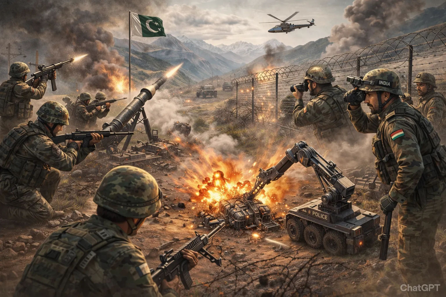 कश्मीर: पाकिस्तान ने नौगाम सेक्टर में तोड़ा सीजफायर, बारामुला में सुरक्षाबलों ने IED नष्ट कर नाकाम किया बड़ा आतंकी हमला