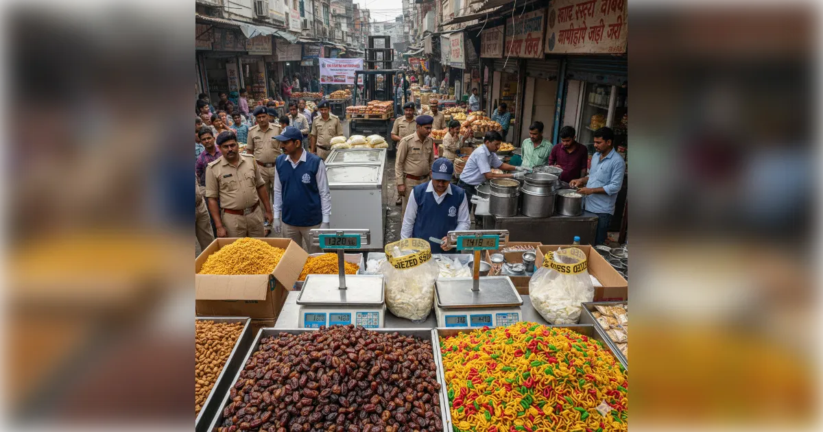 लखनऊ में रमज़ान और होली से पहले FSDA की ताबड़तोड़ छापेमारी, 41 लाख रुपये से अधिक के खाद्य पदार्थ सीज