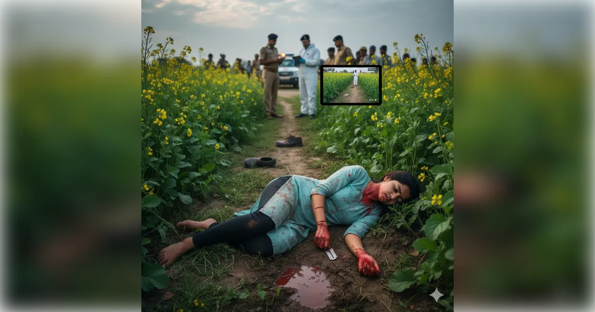 हापुड़: प्रेम प्रसंग में छात्रा ने खुद को ब्लेड से काटा, सरसों के खेत में लहूलुहान मिलने से मची सनसनी