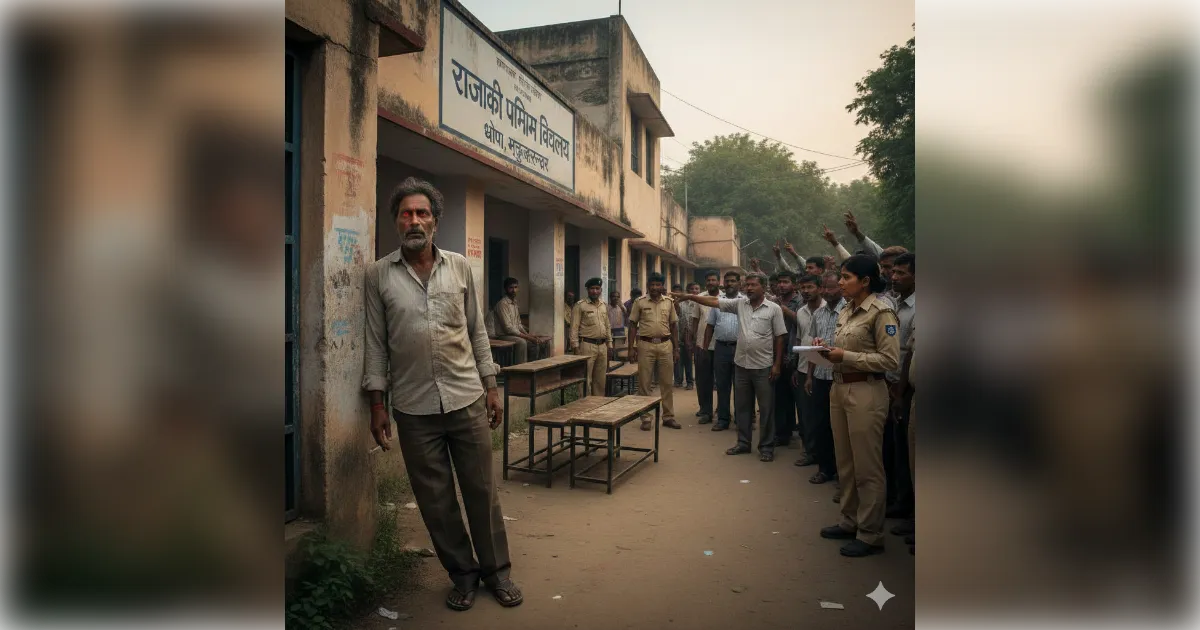 मुज़फ्फरनगर में शिक्षा के मंदिर में शर्मसार हुई गुरु-शिष्य परंपरा: नशे में धुत अध्यापक ने की मासूम छात्राओं से छेड़छाड़, ग्रामीणों का फूटा गुस्सा