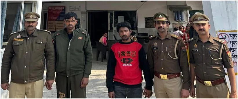 मेरठ: थाना मेडिकल पुलिस ने मोबाइल छीनने वाले दो आरोपियों को गिरफ्तार किया