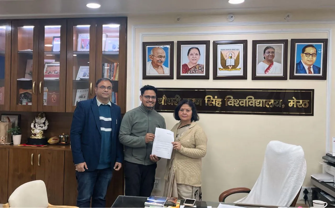 सीसीएसयू के पादप प्रजनन विभाग के डॉक्टर विकास का मर्डोंक विवि ऑस्ट्रेलिया के लिए चयन