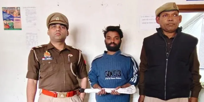 मेरठ: जानलेवा हमले का फरार आरोपी गिरफ्तार, पल्लवपुरम पुलिस ने बरामद की बलकटी