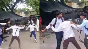 मेरठ: संत चार्ल्स इंटर कॉलेज के पास छात्रों के गुटों में मारपीट, सुरक्षा व्यवस्था पर उठे सवाल