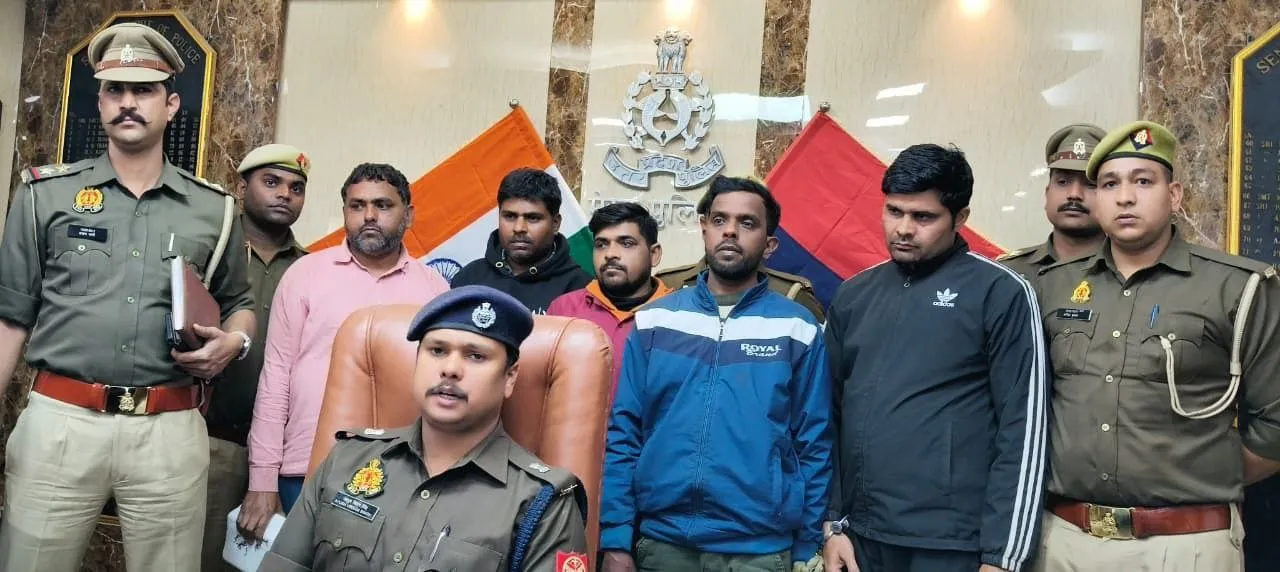 मेरठ में होली से पहले चंडीगढ़ से लाई गई लाखों की अवैध शराब के साथ पांच तस्कर गिरफ्तार