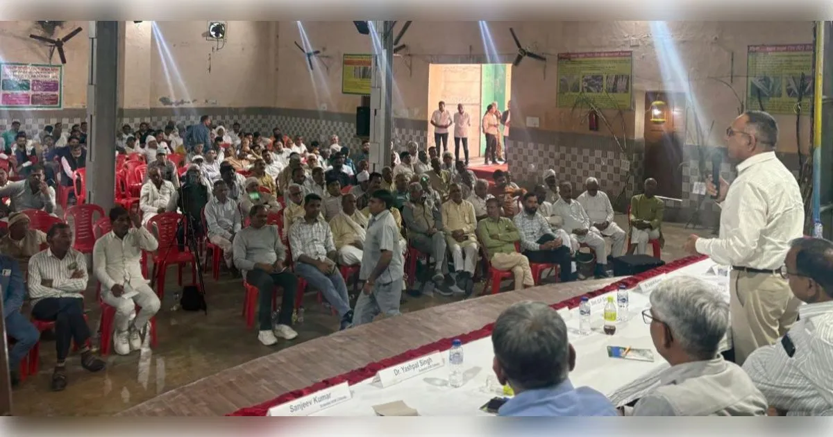 मुजफ्फरनगर के खतौली में  किसान गोष्ठी आयोजित, वैज्ञानिकों ने ट्रेंच विधि और सहफसली खेती पर दिया जोर