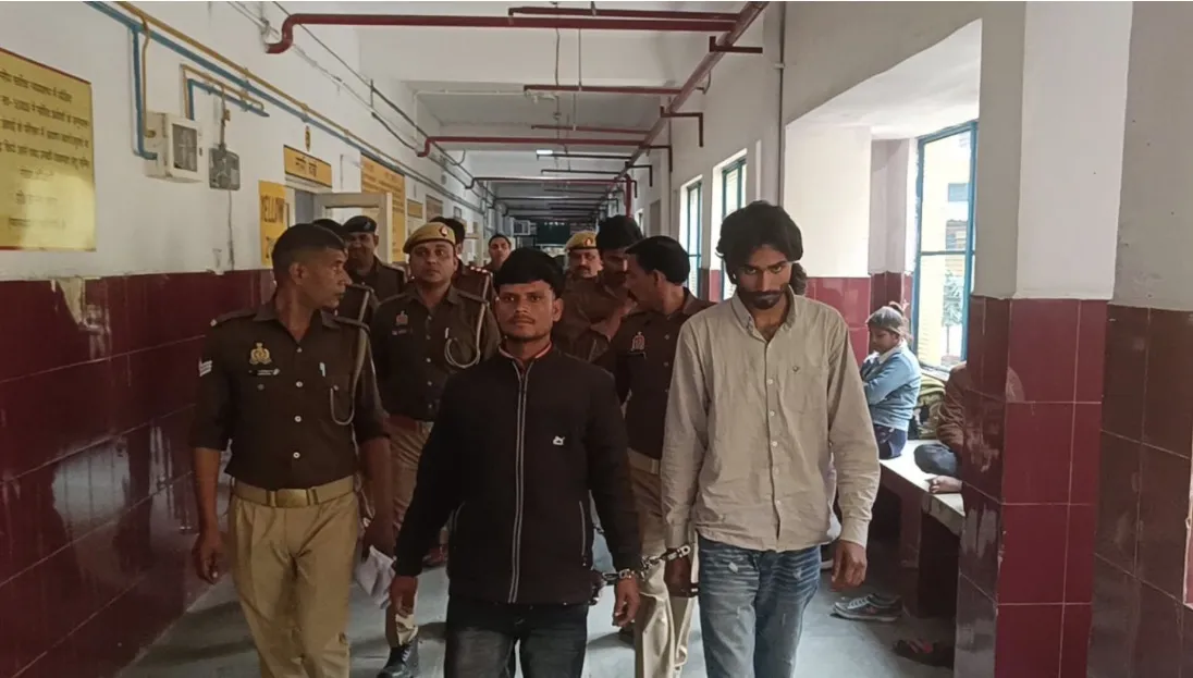 मुरादाबाद : बुजुर्ग महिला की हत्या में चार आरोपी गिरफ्तार, पैसों के विवाद में रची गई थी साजिश