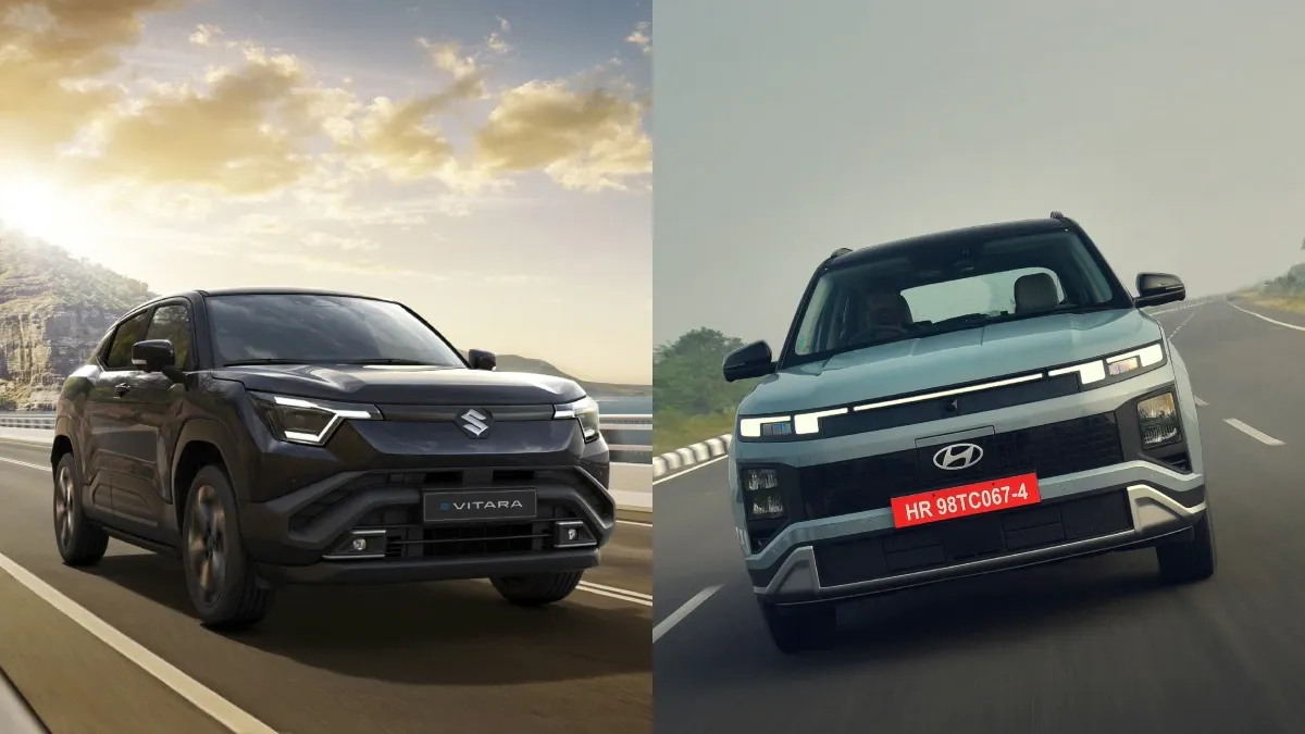 Maruti e Vitara vs Hyundai Creta Electric कौन सी इलेक्ट्रिक SUV है आपके लिए बेस्ट जानें रेंज फीचर्स और कीमत की पूरी तुलना