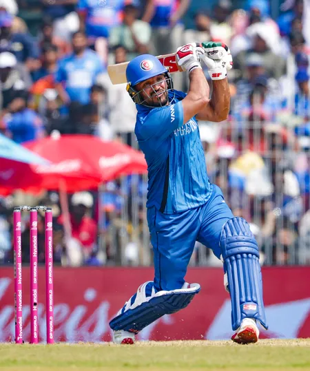 टी20 विश्व कप: गुलबदीन नायब का अर्धशतक, अफगानिस्तान ने न्यूजीलैंड को दिया 183 रन का लक्ष्य 