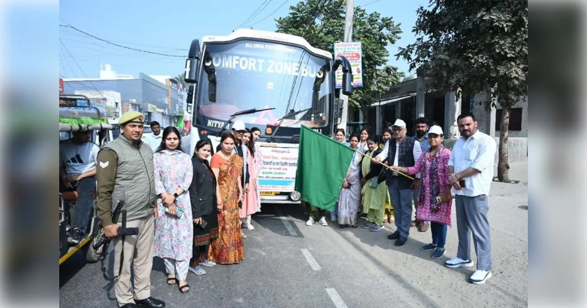 शामली की बेटियों ने भरी ज्ञान की उड़ान, हस्तिनापुर के पौराणिक और प्राकृतिक वैभव को निहारने निकलीं छात्राएं