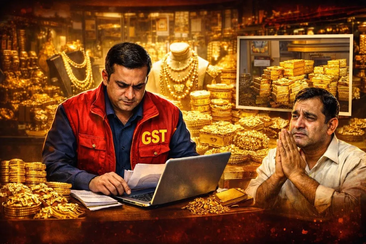 मुरादाबाद: जीएसटी विभाग का 'सर्जिकल स्ट्राइक'; 25 बड़े सर्राफा व्यापारी SIB के रडार पर, करोड़ों की टैक्स चोरी का खुलासा