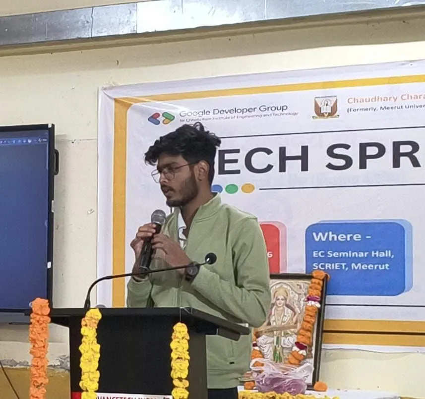 SCRIET में GDG TechSprint Hackathon: छात्रों ने समाजोपयोगी तकनीकी परियोजनाओं से दिखाई प्रतिभा