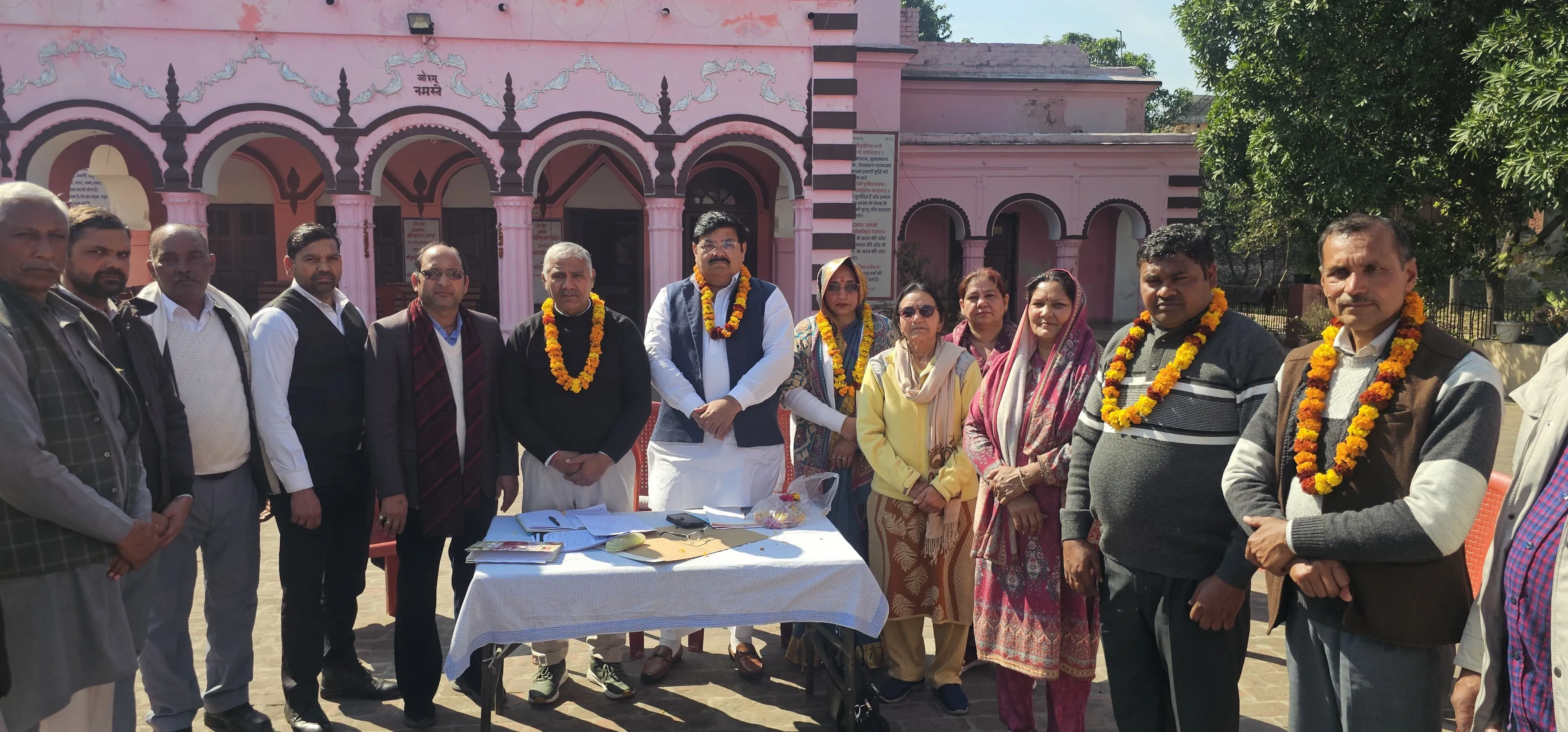 जिला आर्य प्रतिनिधि सभा मुजफ्फरनगर में प्रबंध समिति का चुनाव संपन्न