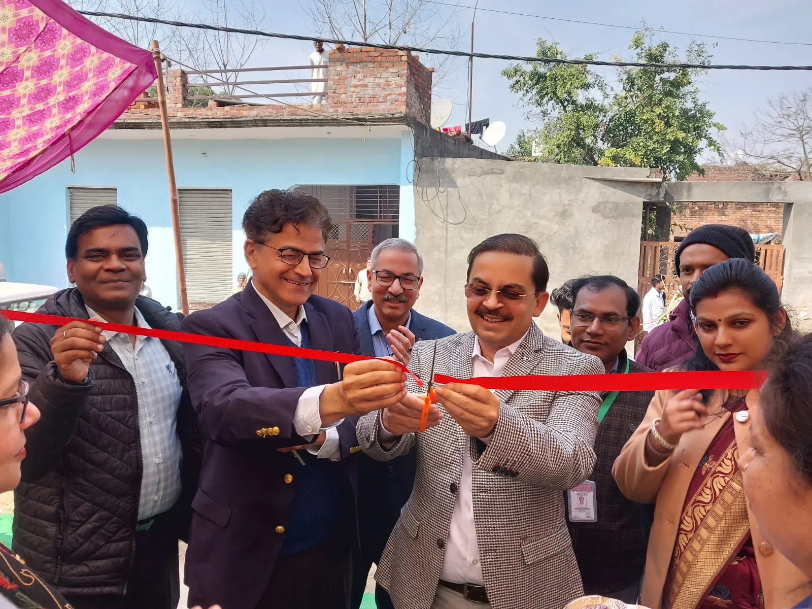 मुजफ्फरनगर में शाहपुर ब्लॉक के पुरबालियान गांव में संपूर्ण सुरक्षा कार्यक्रम के अंतर्गत स्वास्थ्य शिविर का आयोजन