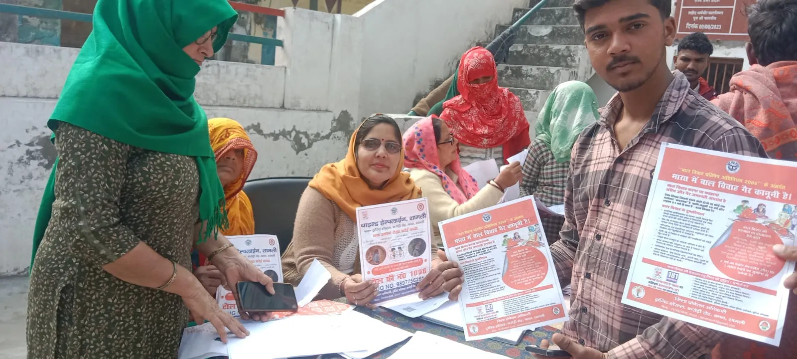 शामली: ग्राम पंचायत मालैंडी में “बाल विवाह मुक्त भारत” अभियान के तहत समुदाय को किया गया जागरूक