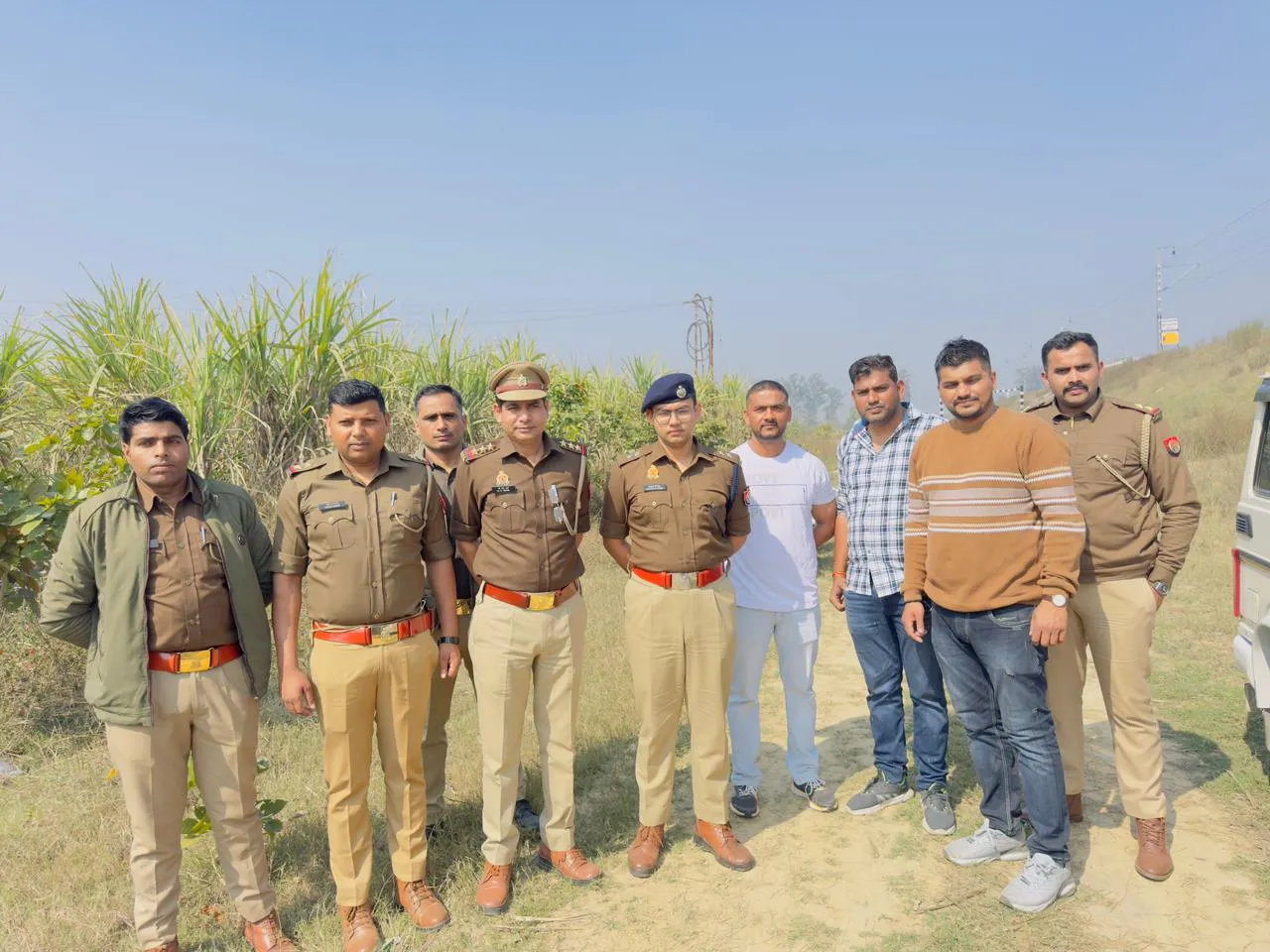 मुजफ्फरनगर में पुलिस मुठभेड़, तीन पिस्टल सप्लायर गिरफ्तार, एक को लगी गोली