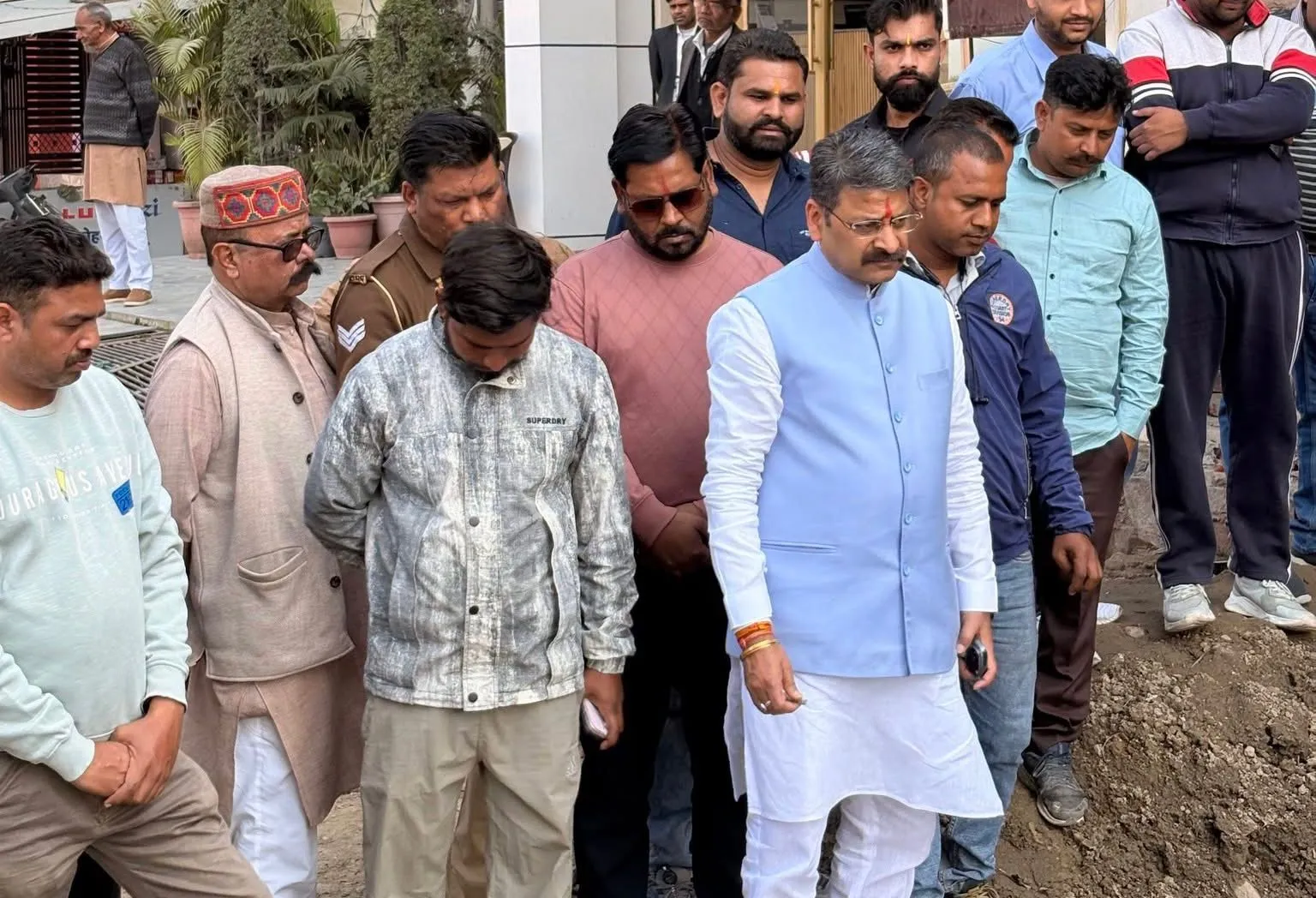 मुरादाबाद: लाइनपार में सीएम ग्रिड योजना का औचक निरीक्षण, विकास कार्यों की धीमी गति पर विधायक रितेश गुप्ता नाराज