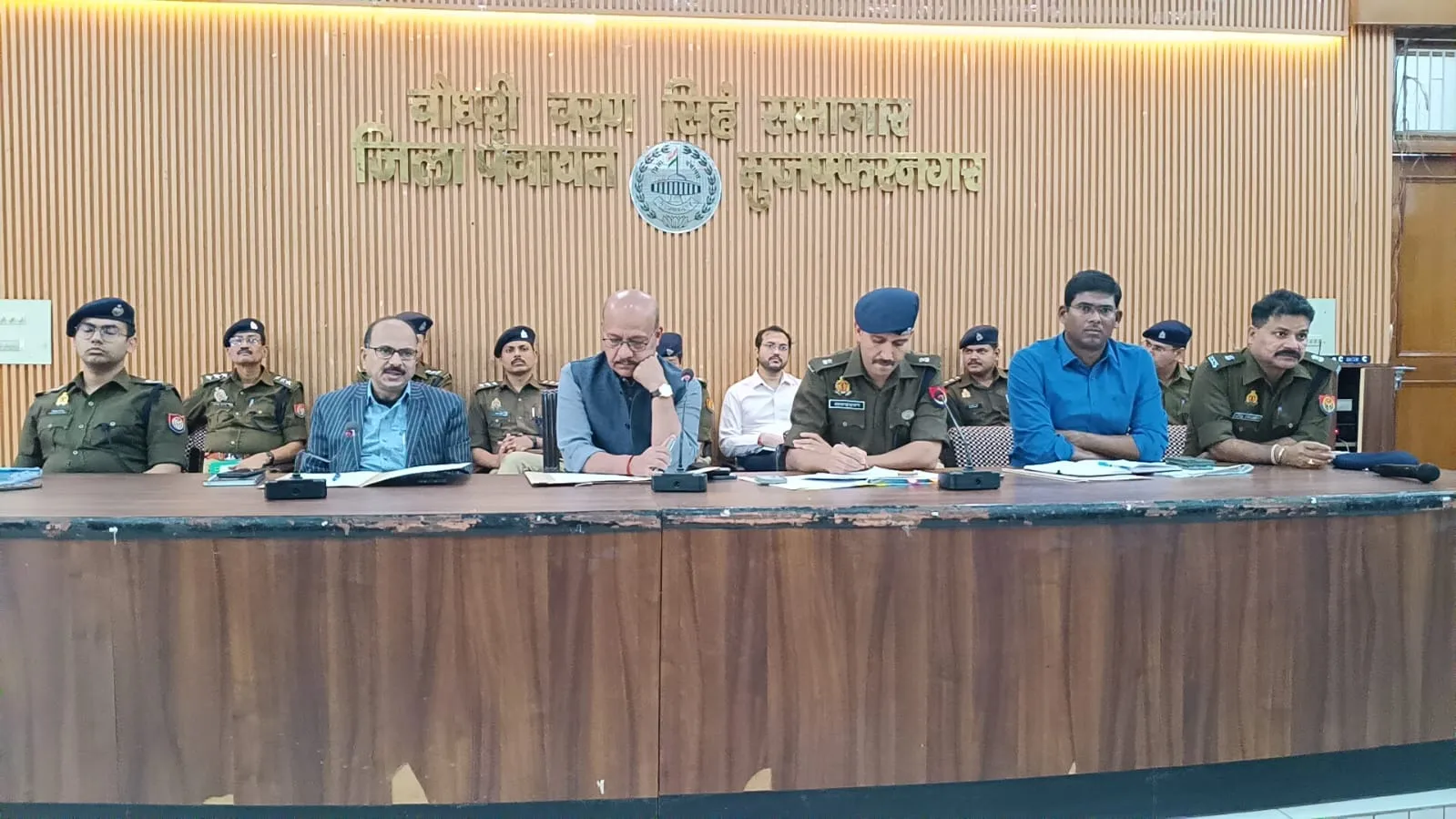 मुजफ्फरनगर: होली, रमजान और ईद को लेकर प्रशासन अलर्ट, पीस कमेटी की बैठक में आपसी भाईचारे की अपील