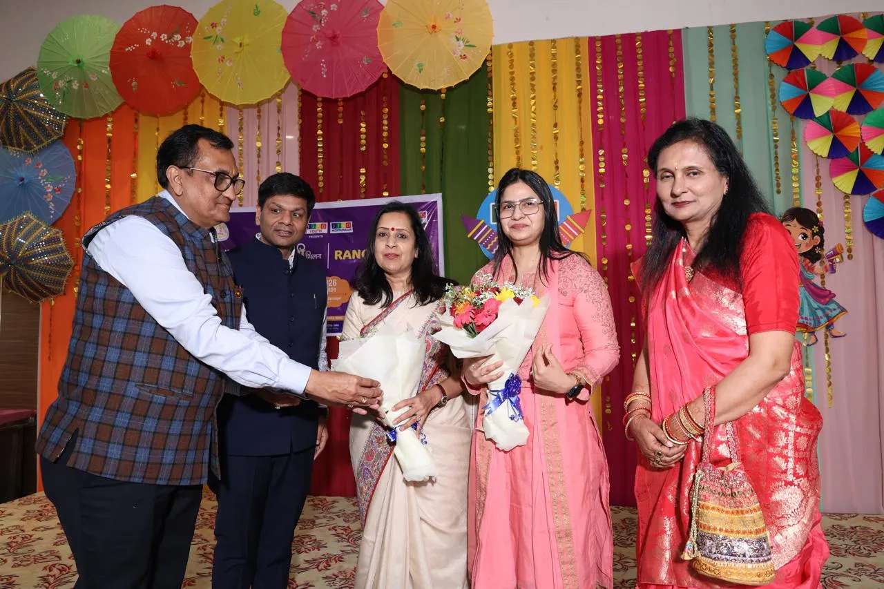 मुजफ्फरनगर: जीतो लेडीज विंग ने फूलों की होली के साथ मनाया होली मिलन उत्सव