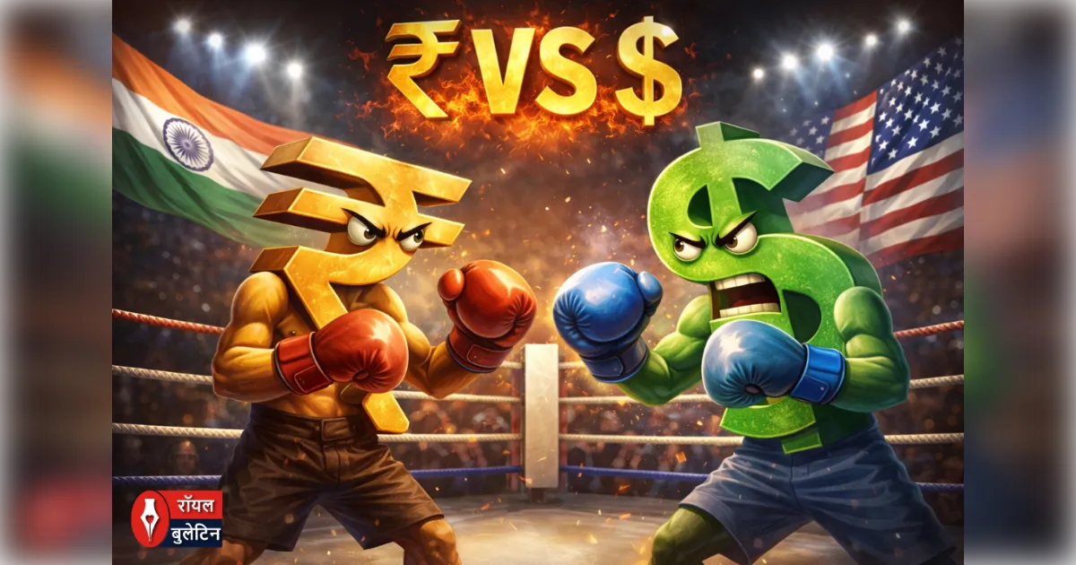 डॉलर के मुकाबले फिर संभला रुपया: विदेशी निवेश ने दी ताकत, जानें आज क्या रहा बाजार का हाल