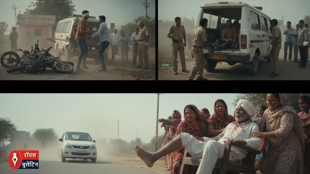 मीरापुर में रफ्तार का कहर: दो अलग-अलग सड़क हादसों में युवक और बुजुर्ग गंभीर रूप से घायल, मचा हड़कंप