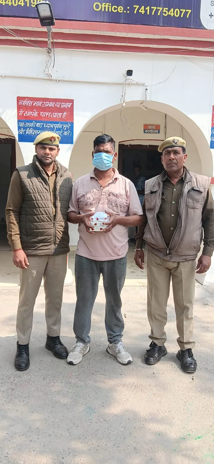 सहारनपुर में नशा तस्कर गिरफ्तार, 45 लाख रुपये कीमत की 212 ग्राम स्मैक बरामद