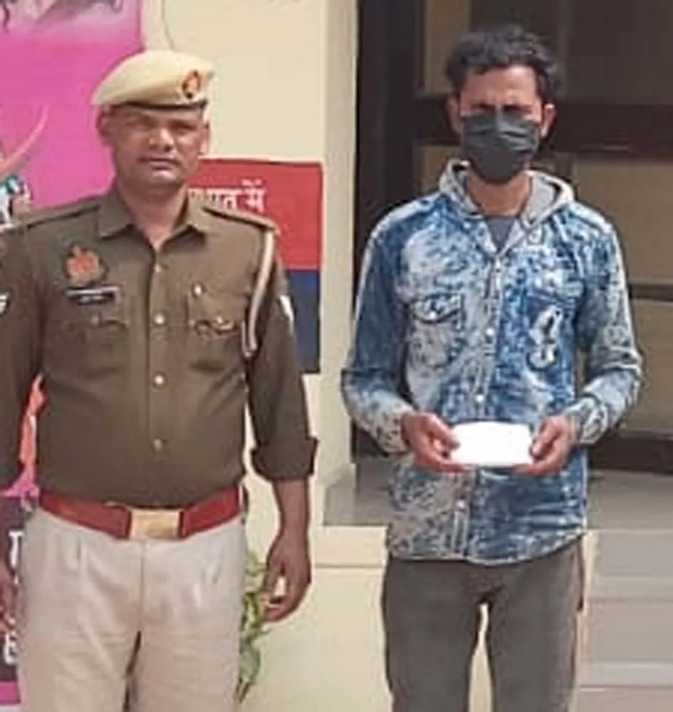 सहारनपुर: रामपुर मनिहारान पुलिस ने नशा तस्कर को पकड़ा, 227 ग्राम चरस बरामद