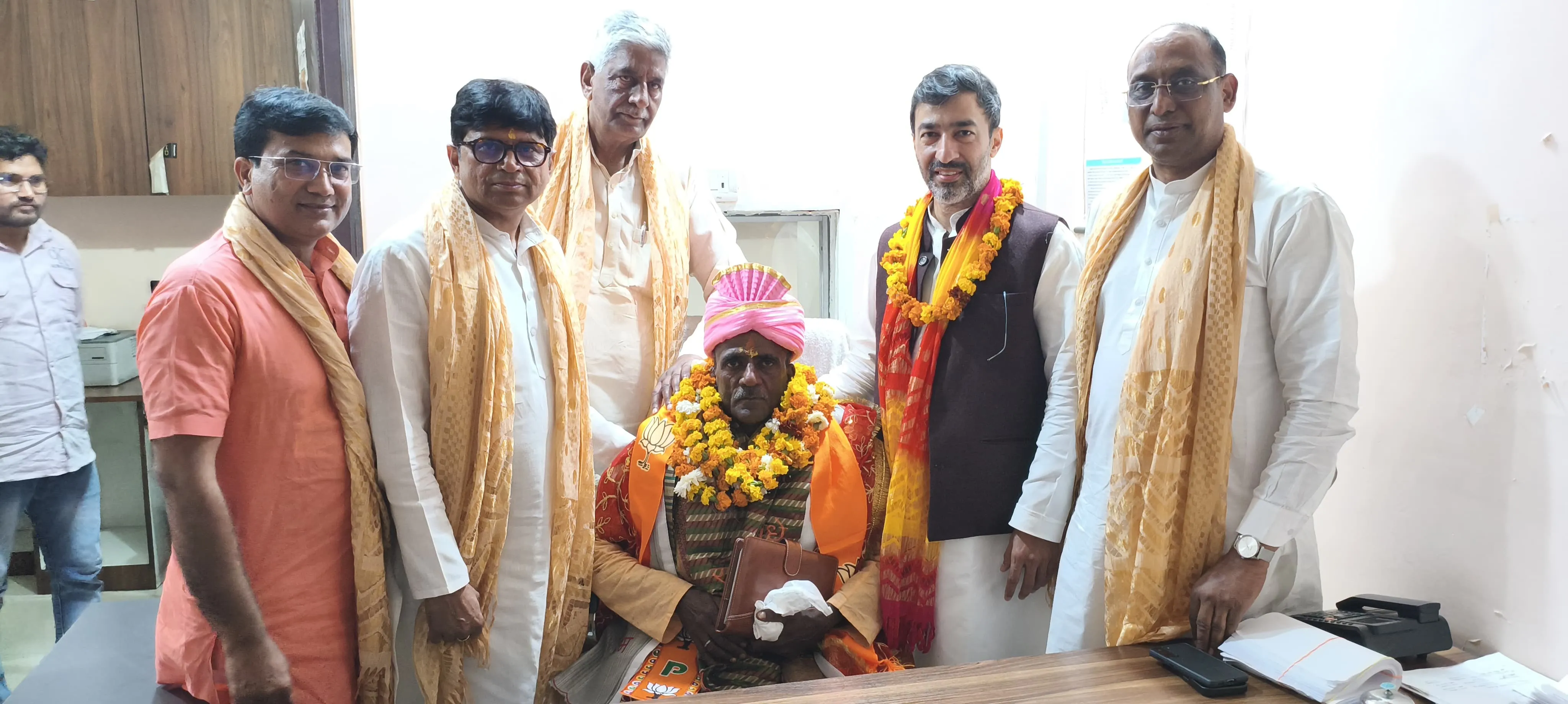 शामली में नव नियुक्त भाजपा जिलाध्यक्ष रामजीलाल कश्यप का स्वागत, संगठन को मजबूत करने का संकल्प