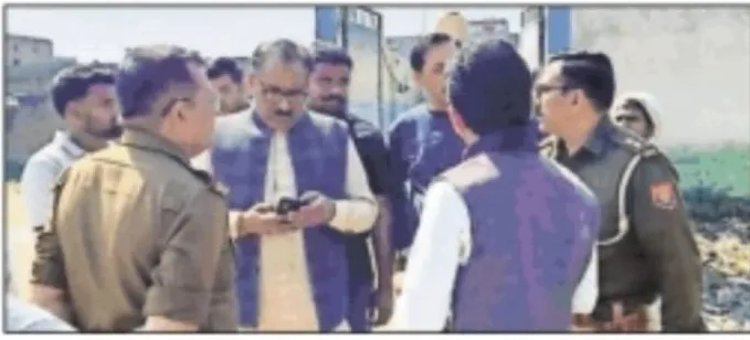 देवबंद में गोकशी की सूचना पर पुलिस का छापा, उपकरण व अवशेष बरामद; आरोपी फरार