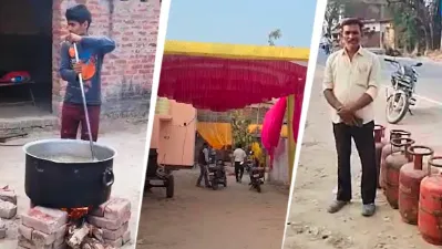 बेटी की शादी से पहले गैस के लिए तरसता पिता! दिनभर लाइन में खड़ा रहा, फिर भी नहीं मिला सिलेंडर