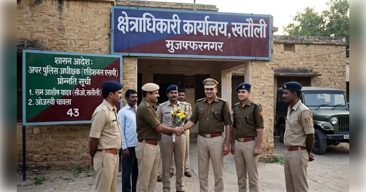 मुजफ्फरनगर: खतौली सीओ राम आशीष यादव व ओजस्वी चावला समेत 43 अधिकारी बने एडिशनल एसपी